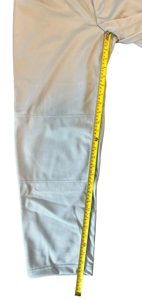 Wilson Baseball Pants Youth XL Gray Sports Softball Solid - Image 4 of 4