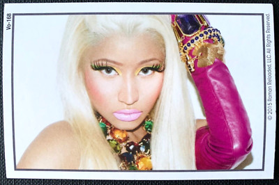NICKI MINAJ ICON RAP US, RARE TRADING ''ROOKIE'' CARD COLLECTOR