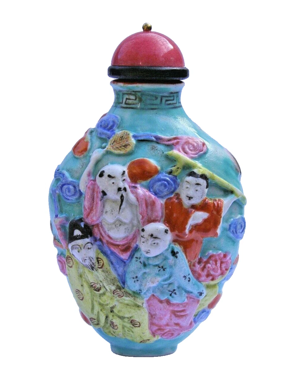 陶瓷1900-1940 年中国鼻烟壶| eBay