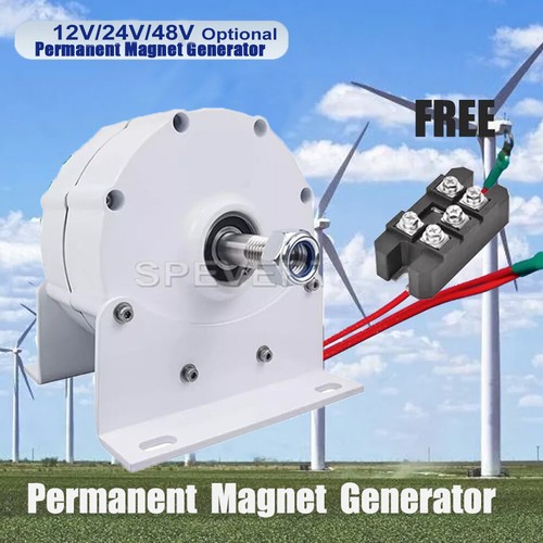 3000W 8000W 12V/24V/48V 3Phase Permanent magnet Generator Synchrongenerator - Bild 2 von 17