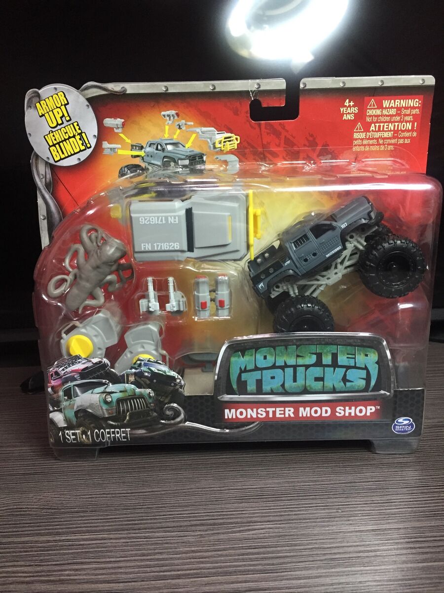 Monster Trucks Movie “Monster Mod Shop” Armor Up! Modified Terravex Truck