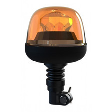 LAMPEGGIANTE FLEX 12/24 28W 10 LED 7 FUNZIONI FLASH/ROTANTE