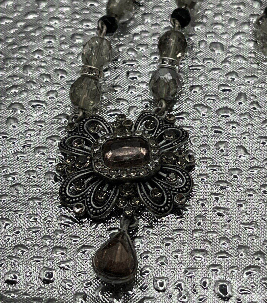 Avon SP Rhinestone Necklace Flower Pendant Z03(12) | eBay