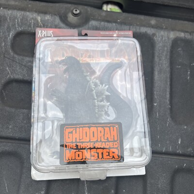 X-plus Godzilla Ghidorah the Three-Headed Monster Godzilla Figure NIB HTF mint