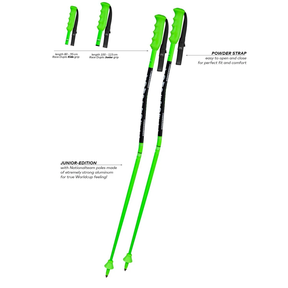 KOMPERDELL Downhill Skiing Ski Poles for sale | eBay