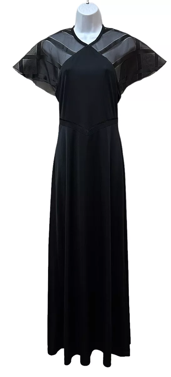 Cape back maxi clearance dress