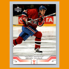 Brian Savage #94 2001 Upper Deck Montreal Canadiens Hockey Card NHL NM