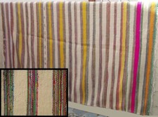Superbe Couverture avec décoration géométrique = 2.70 x 1,90 (réf 10- 01b)