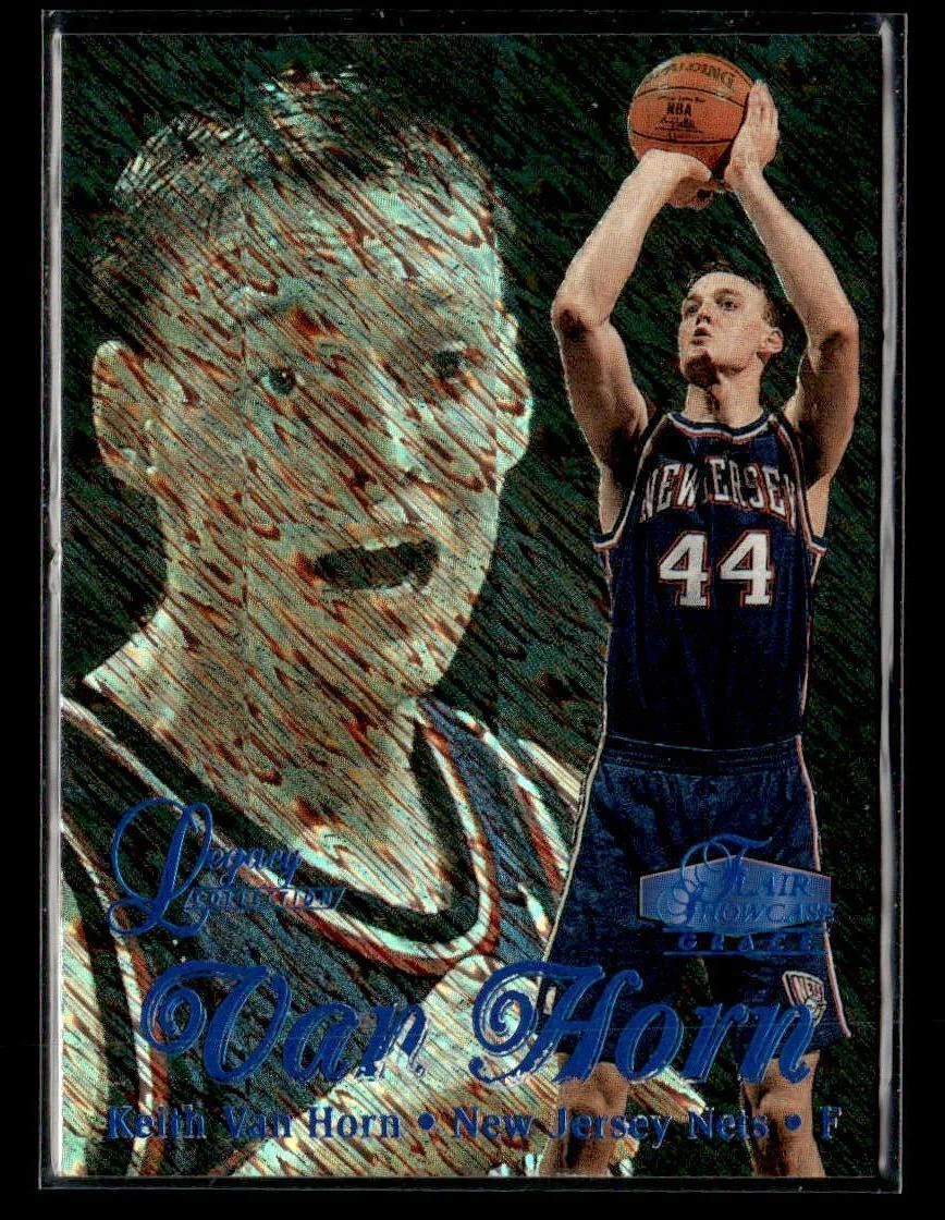 1997-98 Flair Showcase #12 Keith Van Horn Legacy Collection Row 1 #/100 RC card
