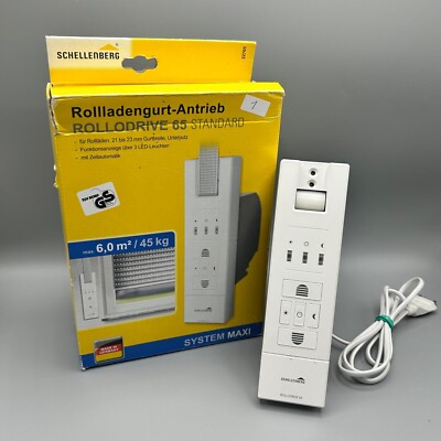 Schellenberg 22765 Rollodrive 65 Elektrischer Gurtwickler Standard OVP Lesen!