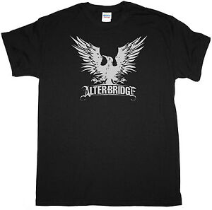 Alter Bridge Blackbird Logo Alternative Gun Creed New Black T Shirt Ebay