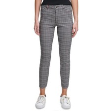 Tommy Hilfiger Women's TH Flex Checkered Skinny Pants Size 6 