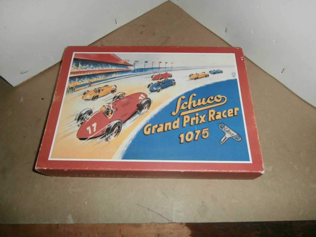 Vintage Schuco Grand Prix Racer 1075 Clockwork Racer