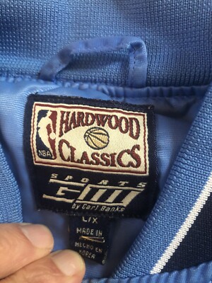 Vintage Los Angeles Lakers Satin Jacket Blue White NBA Hardwood