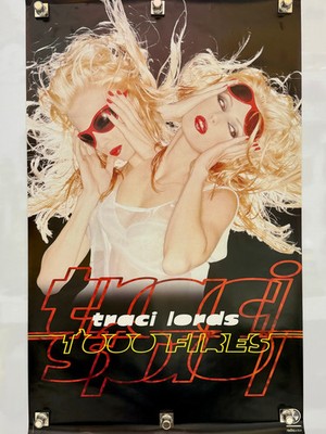 TRACI LORDS 1995 Vintage Personality Poster 20x32 Rolled