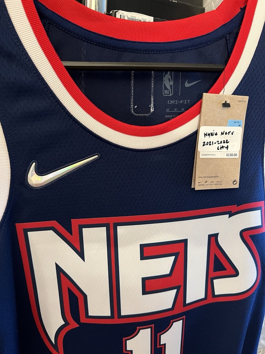 $130 MENS New NIKE BROOKLYN NETS NBA KYRIE IRVING City