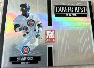 Sammy Sosa 2005 Donruss Elite - Career Best #CB-24 408/1500 MINT - PSA POP 1