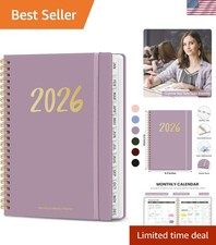 2026 Planner - Weekly and Monthly Planner, January 2026 to December 2026, Spi...