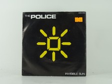 THE POLICE INVISIBLE SUN (4) (7) 2 Track 7" Single including Picture Sleeve A&M 