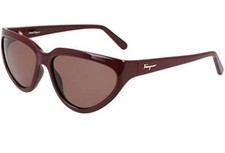 Salvatore Ferragamo SF1017S 604 60 Burgundy Ladies Sunglasses NWT