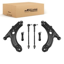 8x Front Lower Suspension Wishbone Control Arm Kit 1.9 2.0 For VW Golf MK4 Bora