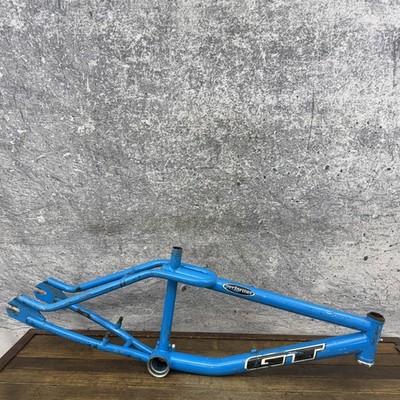 Vintage GT Performer BMX Frame 19in Blue USA Old School Freestyle