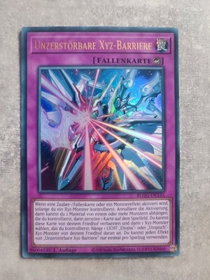Yugioh TCG Battles of Legend:Glorious Gallery Unzerstörbare Xyz-Barriere Ultra 