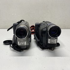 JVC GR VHS-C Camcorder Set of 2