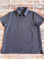 FIGS Nala Polo Top Graphite Size Medium