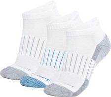 Copper Fit low cut socks Ankle Length Size: L/XL, Colour: Blue grey Pack Of 3