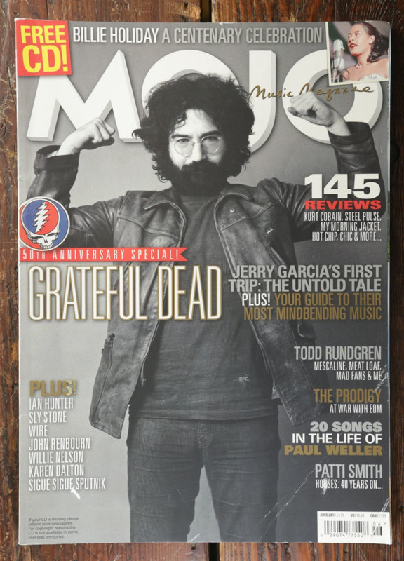MOJO No 259 JUNE 2015 Grateful Dead TODD RUNDGREN Paul Weller THE PRODIGY Used
