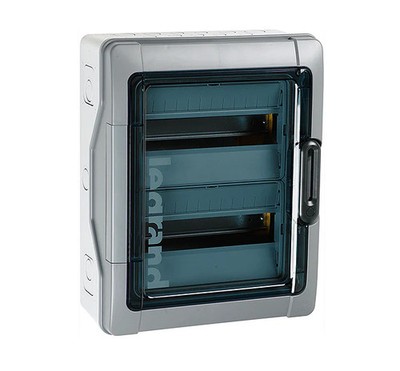 Legrand 601987 Plexo³ IP65 Enclosure 3-Row 54-Module 622×448×161mm