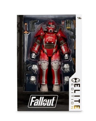 T-45B Nuka Cola Power Armor Elite Edition #13 McFarlane Fallout 3 In Hand 