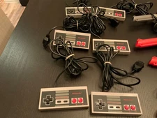 OEM Nintendo NES Controller and Zapper Lot