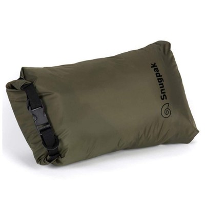 Snugpak Dri-Sak, Waterproof Storage Bag with Roll and Clip Seal, Large, Olive