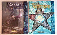Mage Awakening 2 books Boston Unveiled & Watchtowers FREE MEDIA MAIL