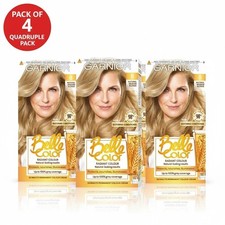 4x Garnier Belle Color Permanent Hair Dye - 8 Natural Medium Blonde