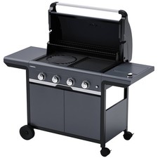 Barbecue a Gas Campingaz 4 Fuochi Select 4 EXS Griglia Piastra In Ghisa Fornello