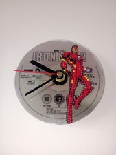 Ironman 5" mounted wall Clock with Official licenced crystal art By Craftbuddy