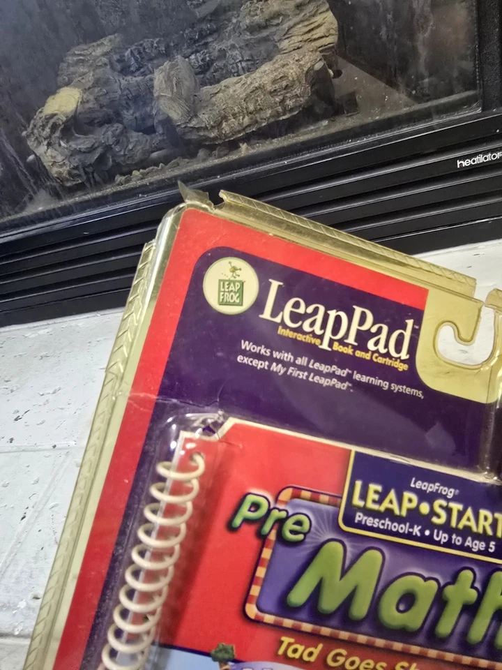 LeapPad Pre-Math  Tad Goes Shopping Book & Cartridge  NEW Old Stock SEALED 2001 Foto 2 de 4