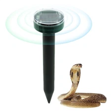 Upgraded Solar Ultrasonic Animal Repellent Dog Cat Skunk Deer Raccoon For Garden