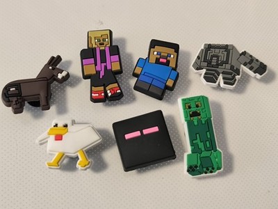 Minecraft Shoe Charms  Schuhanstecker Pins für Crocs und Clogs 