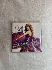 Taylor Swift Speak Now Signed CD Booklet Original Autograph Not Authenticated