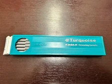 Berol Eagle Turquoise drawing leads F