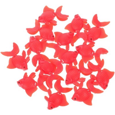  15 stücke Gefälschte Fisch Aquarium Ornament Floating Simulation Goldfisch