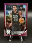 2025 Bowman Mega Box Basketball Burgundy Mojo Refractor Nic Claxton #BCV-150