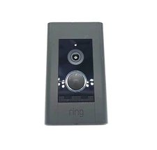 Ring Video Doorbell Elite PoE Wired Ethernet Doorbell – No Accessories