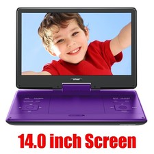ieGeek Portable DVD Player with 14.0'' Swivel Screen Region Free ,Remote Control