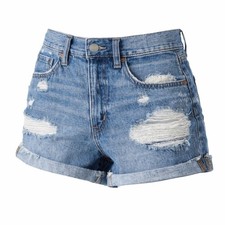 A ropostale Distressed Mom Shorts   Size 2