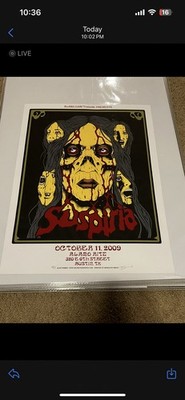 SUSPIRIA vintage MONDO Print Poster (64115) 2009 ALAN FORBES (Dario Argento)